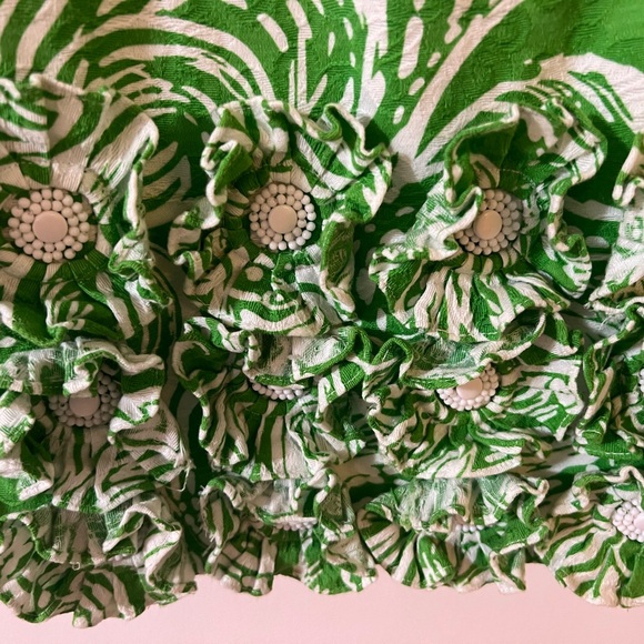 Stunning Lilly Pulitzer ltd. edition Jubilee shift dress w/beaded flower trim - Picture 3 of 7